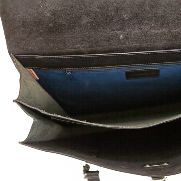 DOONEY & BOURKE Black Double Handle Brief - Picture 3 of 14